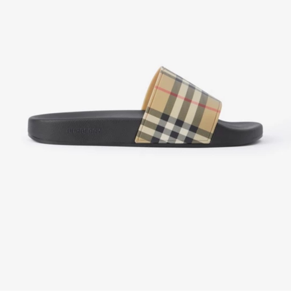 Burberry slides